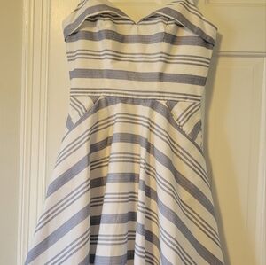 NWT Blue and White striped sundress